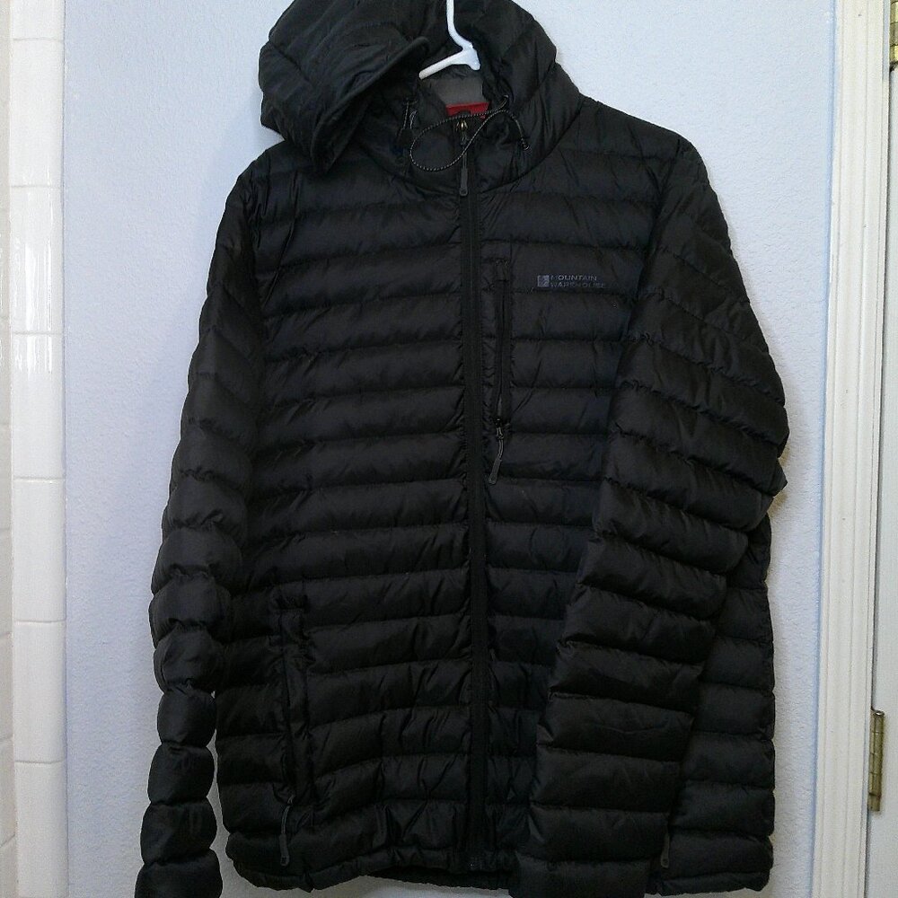 Mpuntain Warehouse 700 fill down expedition jacket mens large puffer style